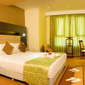 Clean and spacious rooms at POPPYS Hotel Madurai