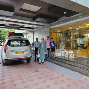 Family-friendly hotel ambience at Vinayaga by Poppys Rameswaram