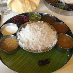 Restaurant dining experience at Vinayaga by Poppys Kumbakonam